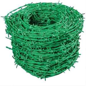 Rollo de Alambre de Púas de 4 Puntas de 1.6-2.8 mm, Espaciado de Bobinas de 3 Pulgadas, Clase 3, Galvanizado, 250 kg, para Delimitaciones de Ganado y Barreras de Seguridad - Product Image 3