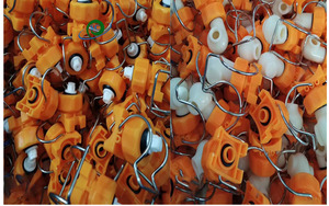 Buse de pulvérisation universelle en plastique à Clip réglable, buse de nettoyage de tuyau pour le refroidissement - Product Image 6