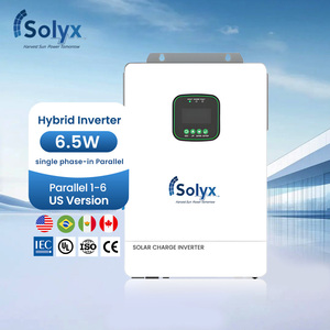 Système solaire hybride monophasé 6,5 kW 48 V, norme américaine UL1741, compatible on-grid/off-grid, parallélisable, MPPT pour stockage d'énergie domestique MS 6,5 kW 48 V - Product Image 2