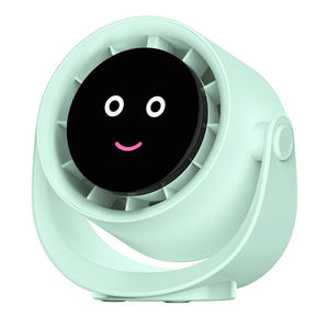 Mini ventilador recargable portátil de escritorio, ventilador de 120 velocidades con ajuste de velocidad, ventilador portátil de refrigeración por aire para el hogar, oficina y dormitorio - Product Image 1