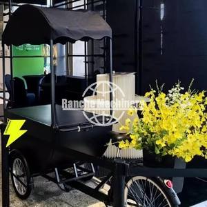 Wholesale Custom Hand Push Stainless Steel Food Truck for Outdoor Use-Hotels Fast Food Hotdog Ice Cream <b>Rust</b> Resistant Design - Product Image 2