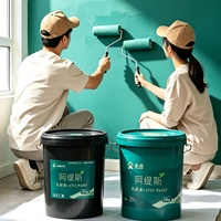 Peinture au latex aqueux de haute qualité, faible MOQ, revêtement acrylique imperméabilisant, application par pinceau, état liquide
