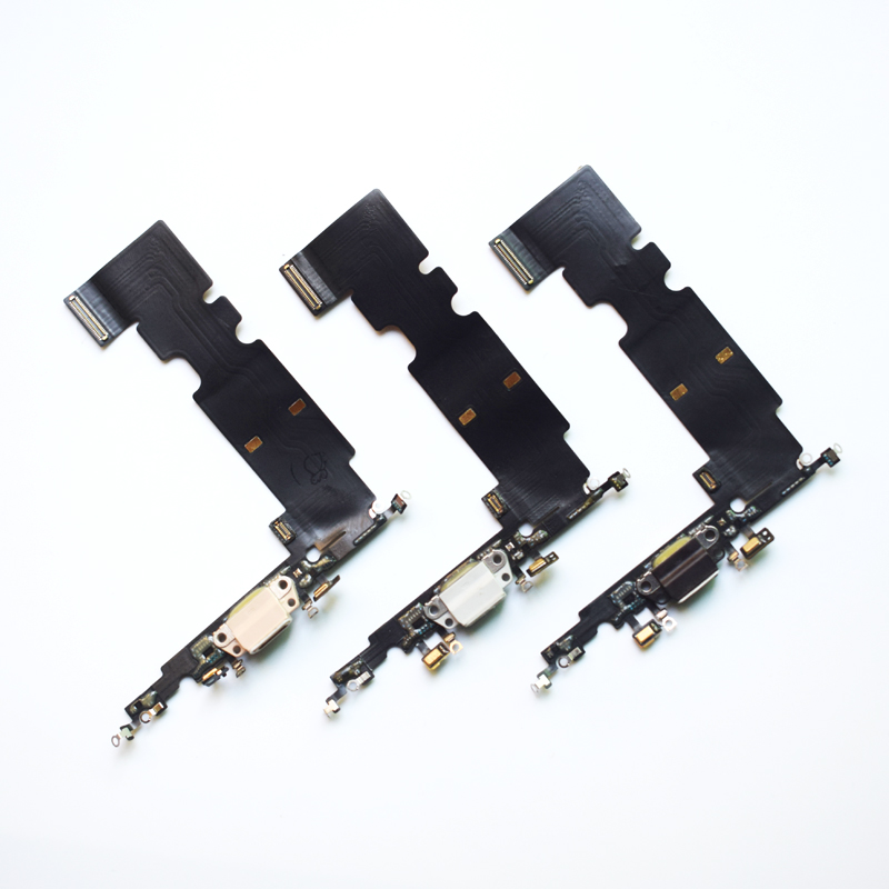 Гибкий USB-кабель для зарядки iPhone 8 plus, оригинальные маленькие запасные части, гибкий кабель для зарядного устройства для iPhone 8 plus