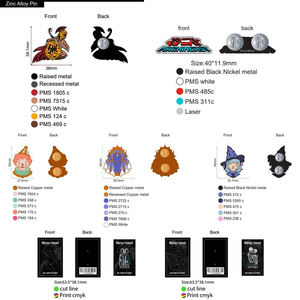 Épingles à revers personnalisées en métal, fabrication sur mesure, émail doux ou dur, sans minimum de commande, Chine - Product Image 5