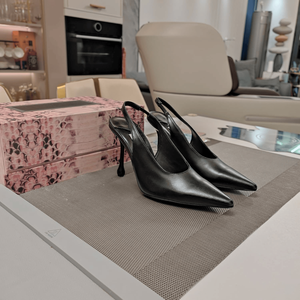 Zapatos de Tacón Alto Jimmy para Mujer, con Punta en Pico y Tira Trasera, Elegantes y sin Talón, para Oficina, Uso Diario y Trabajo - Product Image 3