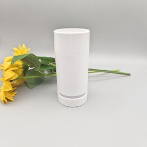 Envase de Plástico Blanco Recto para Desodorante Corporal, con Sistema Giratorio, para Pasta Limpiadora Sólida, Barra de Lodo y Productos Cosméticos en Barra - Product Image 2