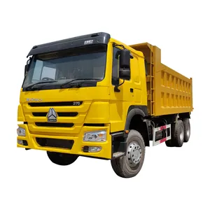 Dijual truk traktor beton Dumper Sinotruk HOWO 10 ban 6X4 371 400HP baru dan digunakan
