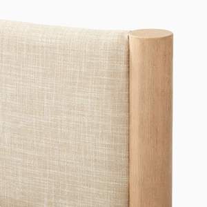 Muebles de Dormitorio de Alta Calidad al por Mayor, Cama de Madera Sólida, Gruesa y Pesada, Estable y Cómoda, Tamaño Queen y King - Product Image 5