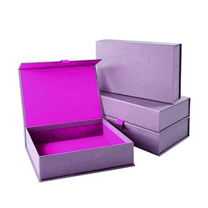 Gorro creativo personalizado y caja de libro de concha magnética plegable y caja de cartón de negocios - Product Image 6