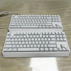 Teclas PBT Blancas Personalizadas con Impresión Lateral, Teclas de Cristal Transparente, 141 Teclas, Perfil OEM, Interruptores <span class=keywords><strong>Cherry</strong></span> <span class=keywords><strong>MX</strong></span>, Teclado Mecánico Hecho en China - Product Image 6