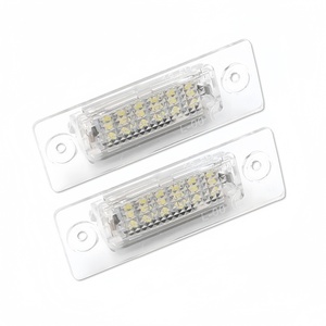 ป้ายเลขหมายทะเบียนรถแบบ LED สีขาวอ่อนสำหรับรถพาสสาทรถ B5.5 B6รถขนย้าย T5เจ็ททา Mk5ทัวแรนกอล์ฟ MK1 Mk5บวก - Product Image 6