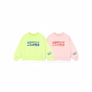 Camiseta Infantil Premium Coreana OZKIZ T09, 2-6 Años, Primavera/Otoño, Moda Infantil, Venta al Por Mayor, Tops para Bebés - Product Image 2