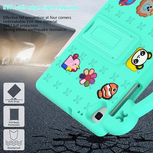 Étui universel de <span class=keywords><strong>tablette</strong></span> en mousse EVA pour enfants pour <span class=keywords><strong>Lenovo</strong></span> K10/<span class=keywords><strong>M10</strong></span> X306/<span class=keywords><strong>M10</strong></span> <span class=keywords><strong>Plus</strong></span> X606 poignée pliable support <span class=keywords><strong>housse</strong></span> antichoc - Product Image 4