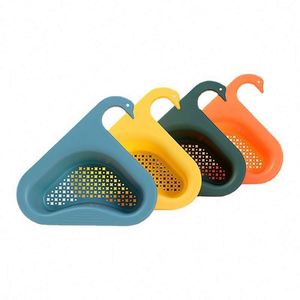ตะแกรงกรองเศษอาหารอเนกประสงค์รูปหงส์สำหรับอ่างล้างจานในครัว - Product Image 1