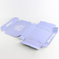 Boîtes d'expédition imprimées en couleur rose avec logo personnalisé pour les produits de soin de la peau, les produits de soin personnel et les produits capillaires