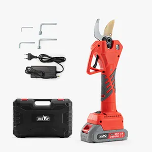 Professional Garden Tools Electric Pruner 25 30 40mm Portable 4/6/8 Inch Cordless Battery Chainsaw Electric Pruning Shear