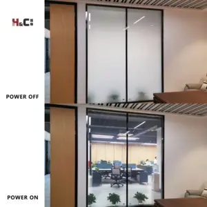 huichi factory high transparent privacy and safty switchable smart pdlc glass film