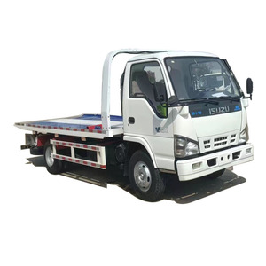 ISUZU truk derek, 600P 4 ton penyelamatan dua pemulihan datar truk derek diskon lebih murah - Product Image 2