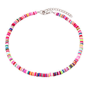 Collar de Cuentas de Concha Hecho a Mano, Estilo Bohemio, Multicapa, Cuentas de Colores, Joyería para Fiesta, Origen Yiwu - Product Image 5