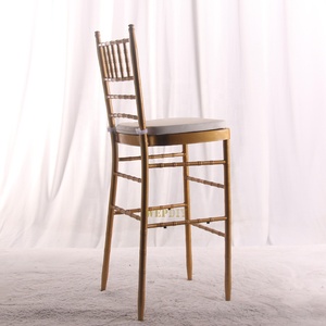 Silla de <span class=keywords><strong>bar</strong></span> de hierro forjado, sillón de metal con respaldo, informal, europeo - Product Image 4