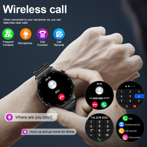 Montre connectée pour homme BW0664 avec assistant vocal IA, écran tactile pour appels, suivi d'activité et moniteur multisports Android - Product Image 4