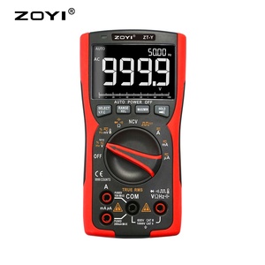 Zoyi ZT-Y kỹ thuật số vạn năng 9999 Đếm tự động phạm vi AC và DC điện áp <span class=keywords><strong>Tester</strong></span> hiện tại Ohm điện dung công cụ phát hiện - Product Image 1
