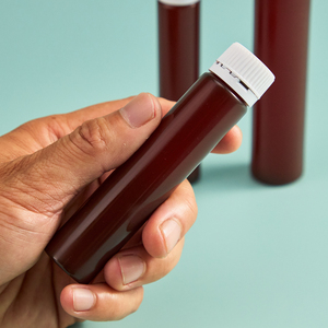 Venta al por mayor 30ml 50ml PET plástico ámbar de plástico transparente jarabe para la tos medicina botella farmacéutica Oral líquido botella con tapón de rosca - Product Image 5