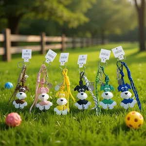 Portachiavi Serie Sporty Puppy LLAVEROS 600 Pezzi Ref48065 Ciondoli e Charms alla Moda - Product Image 3