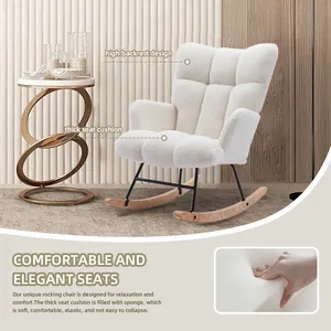 Nordic Leisure Lounge Chair Cadeira De Lazer De Design Moderno Casa Sala De Estar Cadeira De Balanço De Madeira
