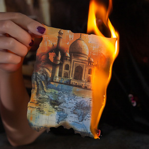 40 unids/pack Kindle Trace Narrative Series Fire Burning Material antiguo Pack Retro Collage Material <span class=keywords><strong>de</strong></span> alto valor en el - Product Image 1