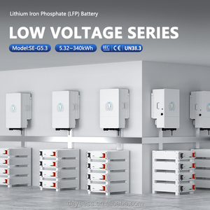 Deye <span class=keywords><strong>WD</strong></span>-G12100 Stackable chia Lai Lưới nhà năng lượng mặt trời hệ thống năng lượng 100Ah & 200AH LiFePO4 pin lithium lưu trữ - Product Image 5