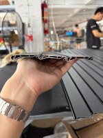 Toyota Hilux 2026 N-Lock – Couvre-benne électrique rétractable en alliage d'aluminium étanche, manuel, antivol et anti-poussière