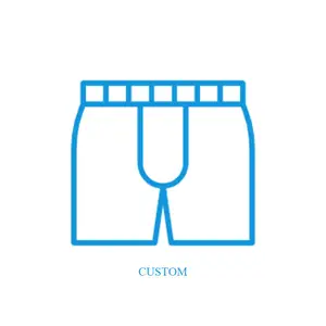 [Powerful Factory]Ten Year Factory OEM/ODM Custom Pattern/LOGO/Fabric/Size/Packaging/Belt Boxer Shorts Briefs Men Panties