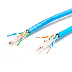 Alta calidad UTP/ FTP/STP cable de red de comunicación 4 par trenzado