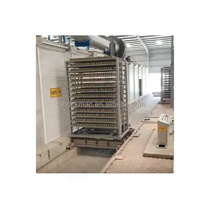 brick drying machine Industrial automatic tiles drying system oven for clay brick tiles hollow blocks drying tunnel dryer