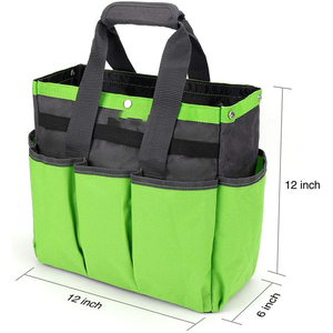 Free sample portable tool bags are manufactured Compact Dimensions Various-colored gardening tool pouch bag - Product Image 3