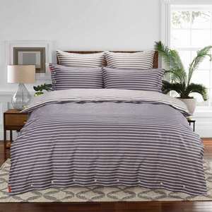 Ensemble <span class=keywords><strong>de</strong></span> literie Heniemo <span class=keywords><strong>de</strong></span> luxe, design moderne, <span class=keywords><strong>couette</strong></span>, édredon, drap, pour la maison, polyester pas cher, taille Queen, 100% microfibre - Product Image 3