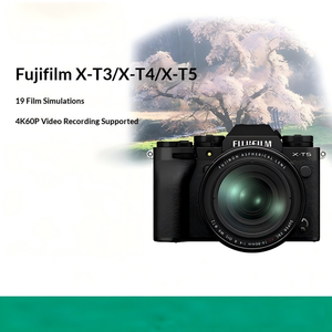 กล้องมิเรอร์เลส <span class=keywords><strong>Fujifilm</strong></span> XT5 <span class=keywords><strong>XT4</strong></span> XT3 มือสอง ระดับมืออาชีพ ความละเอียดสูง ภาพศิลปะย้อนยุค เซ็นเซอร์ CMOS 40.2MP เหมาะสำหรับการเดินทาง - Product Image 1