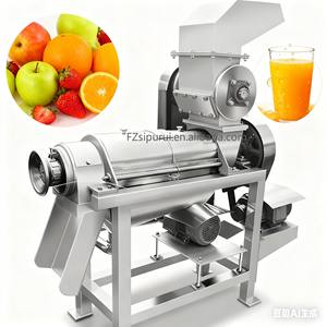 Presse-agrumes électrique industriel presse-fruits pour jus de fruits modèle tardif machine automatique de jus d'orange frais - Product Image 2