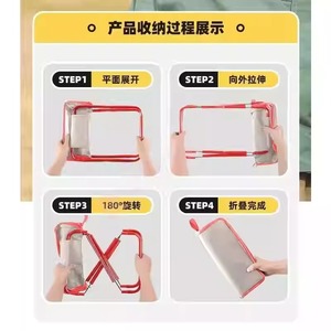 Taburete Plegable Portátil, Silla de Pesca para Exteriores, Asiento Compacto para Camping, Ligero para Viajes, con Marco Metálico - Product Image 4