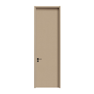 Puerta Interior Minimalista de MDF con Aislamiento Acústico, Apertura Manual, Superficie Acabada para Dormitorio - Product Image 3