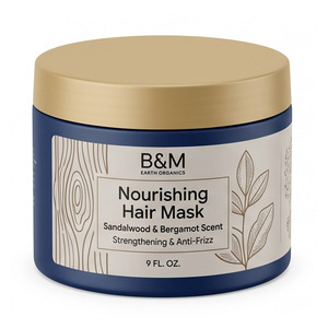 Maschera per Capelli Shine Boost Remedy, Fornitore Premium B2B, Miscela di Essenze Erboristiche, Crema Riparatrice per Capelli Diradati, Ammorbidente Definitivo - Product Image 3