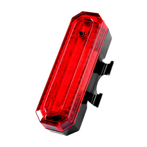 ยัวลี่ไฟท้ายจักรยาน LED สีแดงสีขาวแฟลชกันน้ำ IPX4 สำหรับอุปกรณ์ปั่นจักรยานเสือภูเขา - Product Image 2