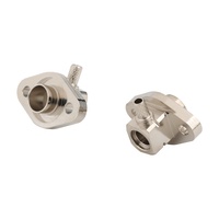 Pièces de titane et acier inoxydable, dispositif mécanique pour tournage CNC, 5 axes, haute précision, laiton, aluminium et titane