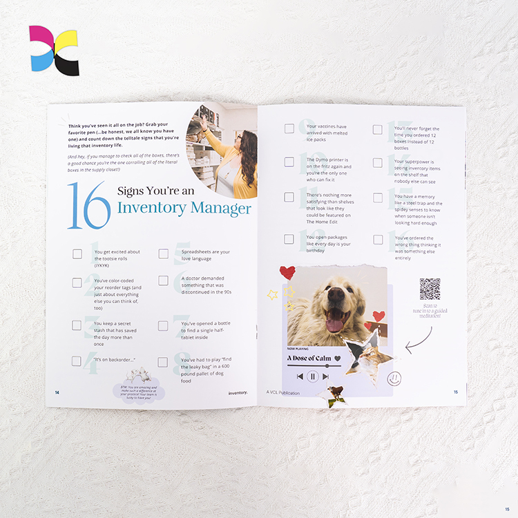 Custom Catalogue Magazine Printing Offset Printing