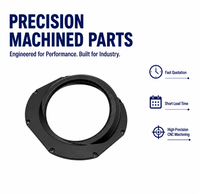 Base de montage de capteur de caméra en aluminium usinée CNC de précision, plaque de bride d'objectif optique personnalisée pour systèmes de vision industrielle