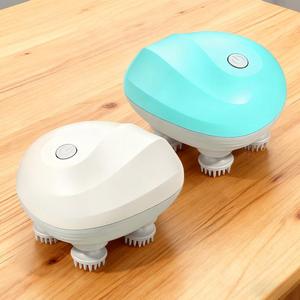 0728 General Scalp <b>Massager</b> Cats <b>Tool</b> Head and Back Scratcher Tight Muscles with Four Rotating Heads - Product Image 3