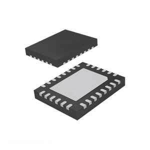 Acheter des composants électroniques en ligne 28 VFQFN Exposed Pad MP6504GV-Z Gestion de l'alimentation (PMIC) Distributeur agréé - Product Image 1