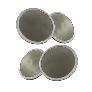 Disque filtrant en acier inoxydable renforcé avec bordure en laiton et aluminium, filtre à air, efficacité de 27% à 80%, maille circulaire multicouche - Product Image 1