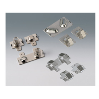 Clips à ressort plats en métal d'acier inoxydable faits sur commande